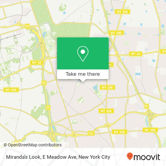 Mapa de Miranda's Look, E Meadow Ave