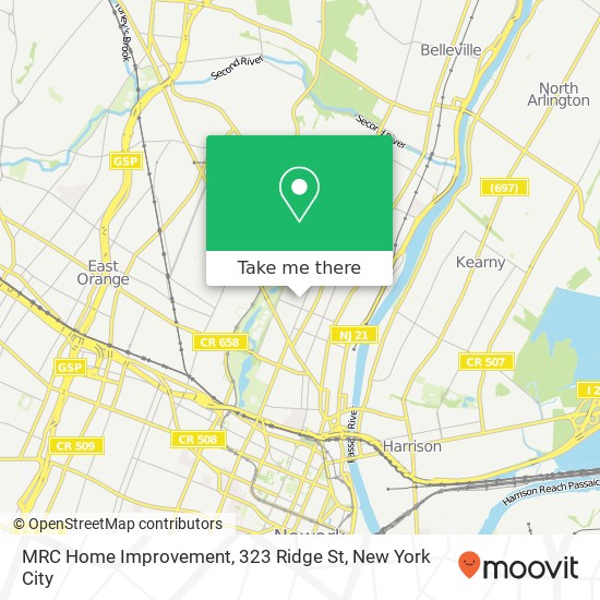 MRC Home Improvement, 323 Ridge St map