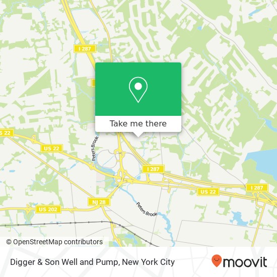Mapa de Digger & Son Well and Pump
