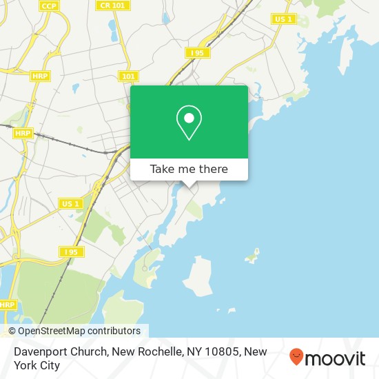 Davenport Church, New Rochelle, NY 10805 map