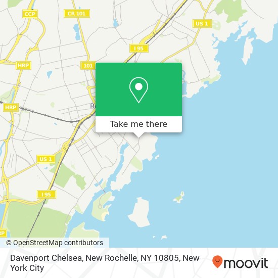 Davenport Chelsea, New Rochelle, NY 10805 map