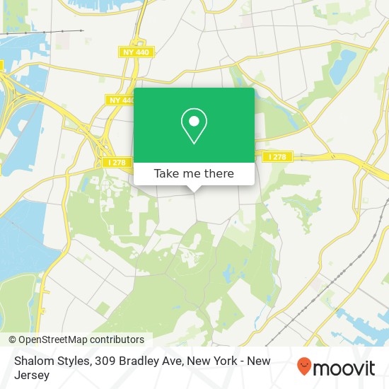 Shalom Styles, 309 Bradley Ave map