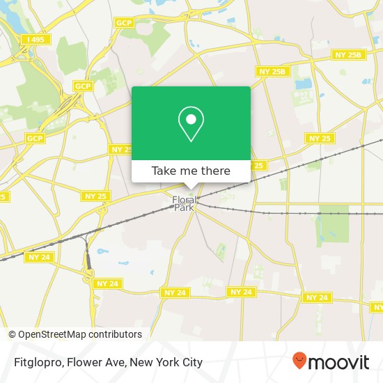 Mapa de Fitglopro, Flower Ave