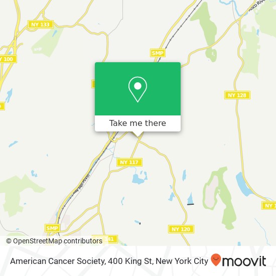 American Cancer Society, 400 King St map