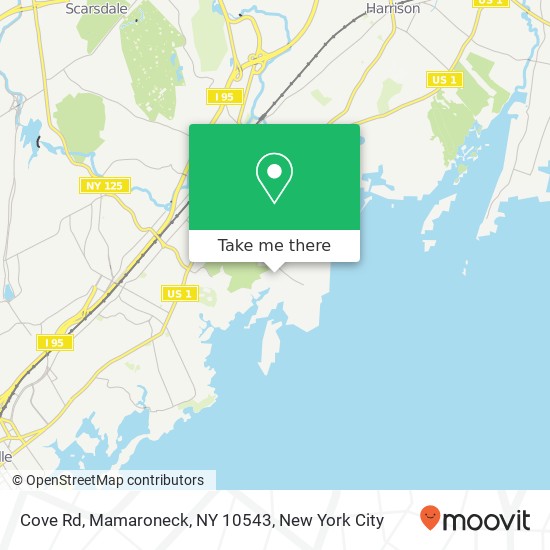 Cove Rd, Mamaroneck, NY 10543 map