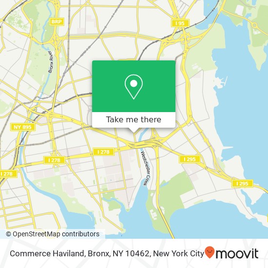 Commerce Haviland, Bronx, NY 10462 map