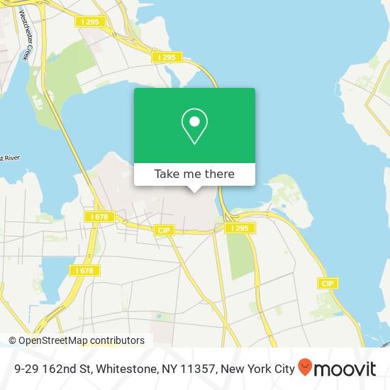 Mapa de 9-29 162nd St, Whitestone, NY 11357