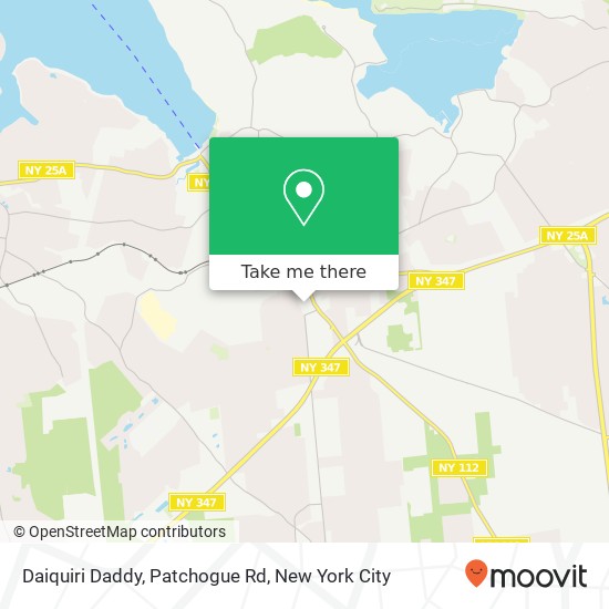 Daiquiri Daddy, Patchogue Rd map