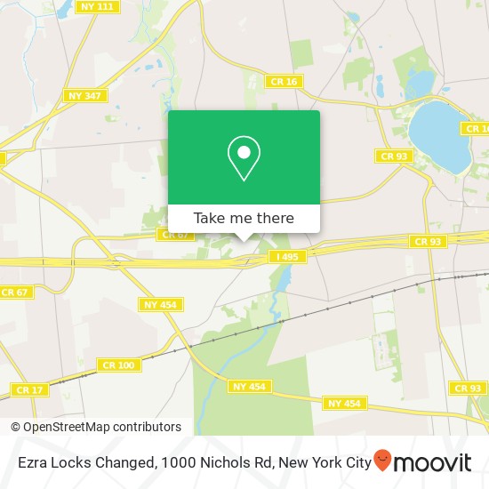 Ezra Locks Changed, 1000 Nichols Rd map