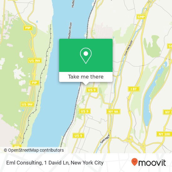 Eml Consulting, 1 David Ln map
