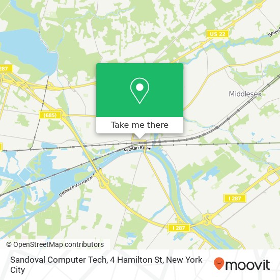 Sandoval Computer Tech, 4 Hamilton St map