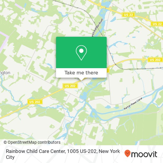 Rainbow Child Care Center, 1005 US-202 map