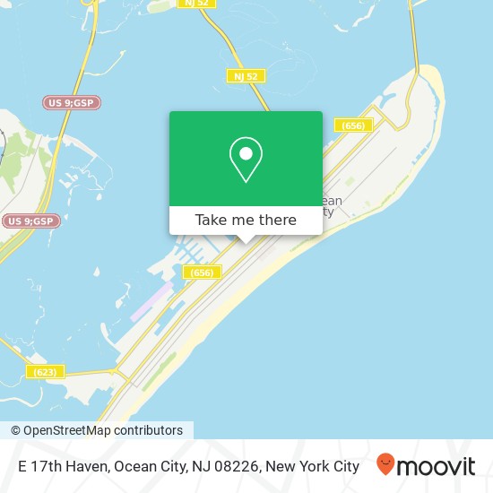 E 17th Haven, Ocean City, NJ 08226 map