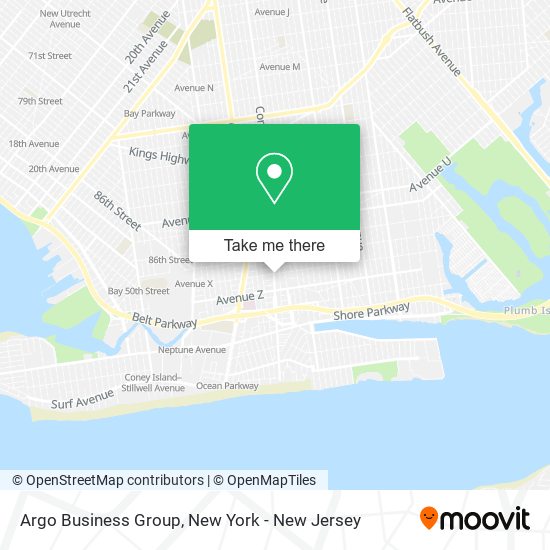 Argo Business Group map