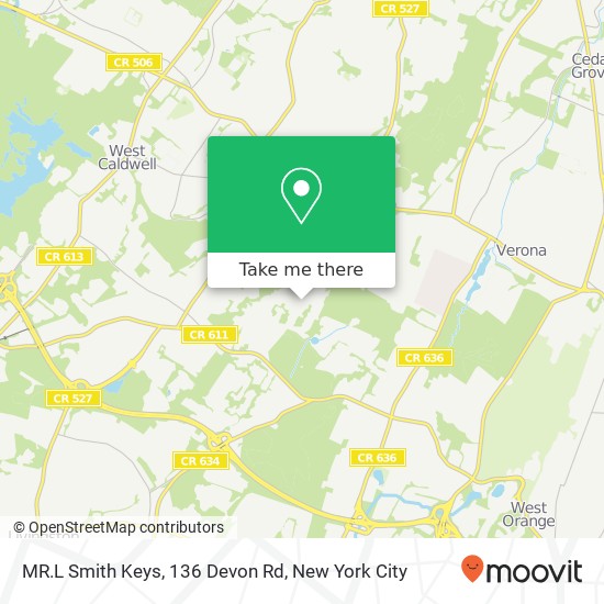 MR.L Smith Keys, 136 Devon Rd map