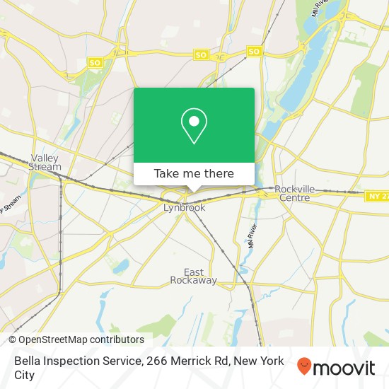 Bella Inspection Service, 266 Merrick Rd map