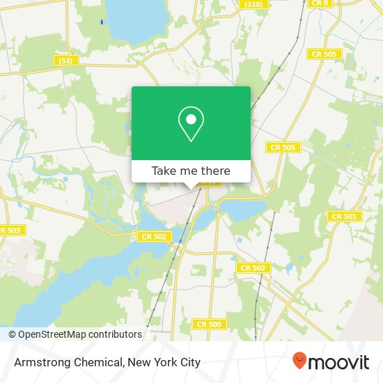 Armstrong Chemical map