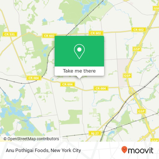 Anu Pothigai Foods map