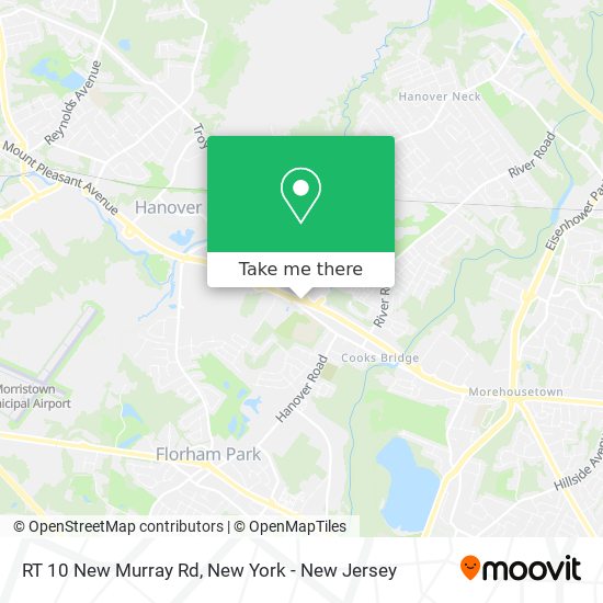 Mapa de RT 10 New Murray Rd
