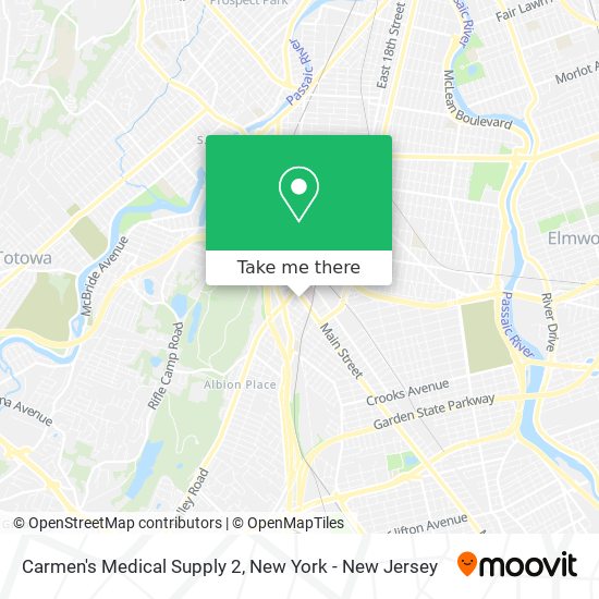 Carmen's Medical Supply 2 map