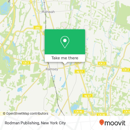Mapa de Rodman Publishing
