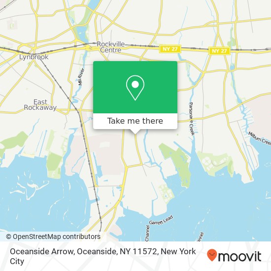 Oceanside Arrow, Oceanside, NY 11572 map