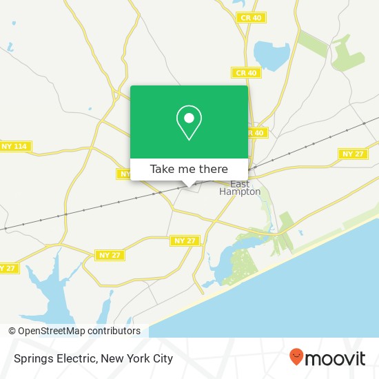 Springs Electric map