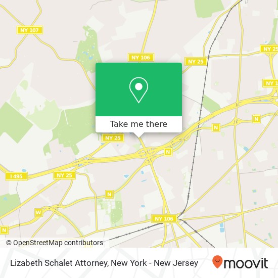 Mapa de Lizabeth Schalet Attorney