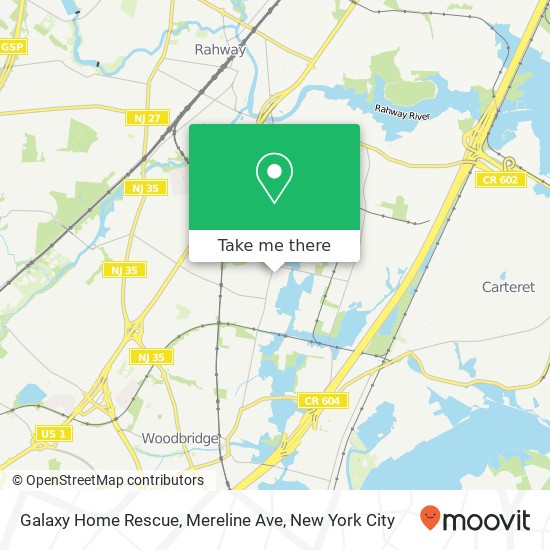 Galaxy Home Rescue, Mereline Ave map