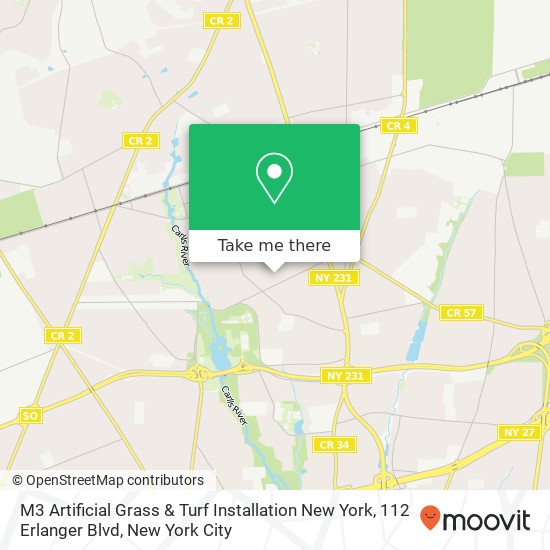 M3 Artificial Grass & Turf Installation New York, 112 Erlanger Blvd map