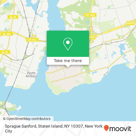 Sprague Sanford, Staten Island, NY 10307 map