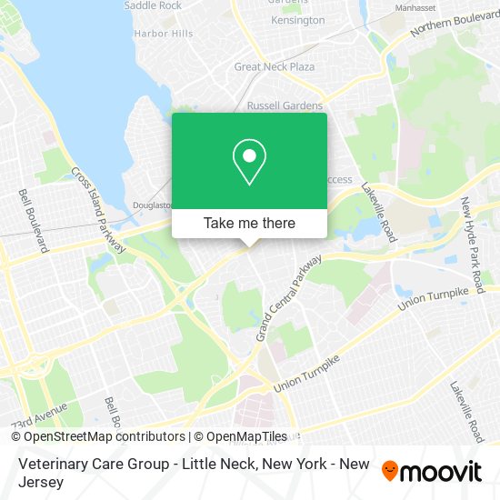 Veterinary Care Group - Little Neck map