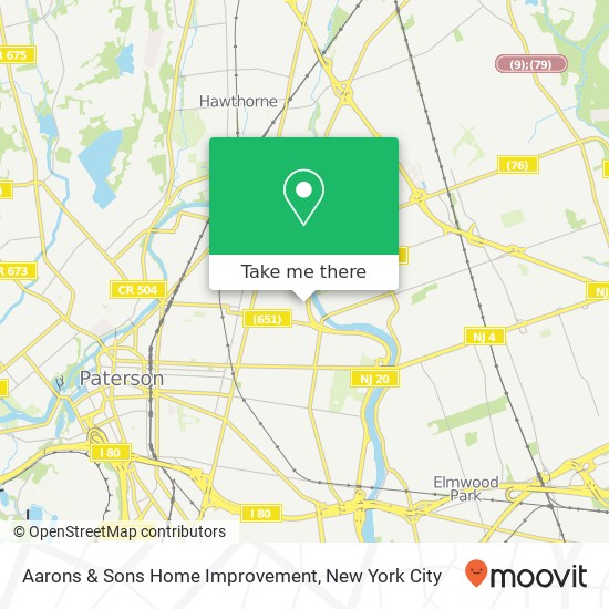 Mapa de Aarons & Sons Home Improvement