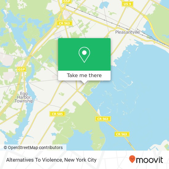 Alternatives To Violence map