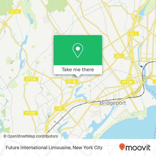 Future International Limousine map