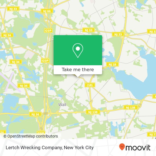 Mapa de Lertch Wrecking Company
