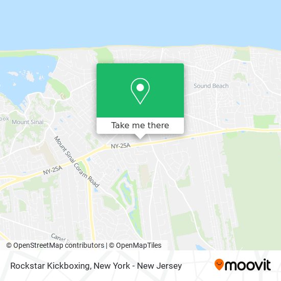 Rockstar Kickboxing map