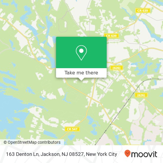 163 Denton Ln, Jackson, NJ 08527 map