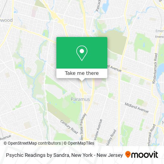 Mapa de Psychic Readings by Sandra