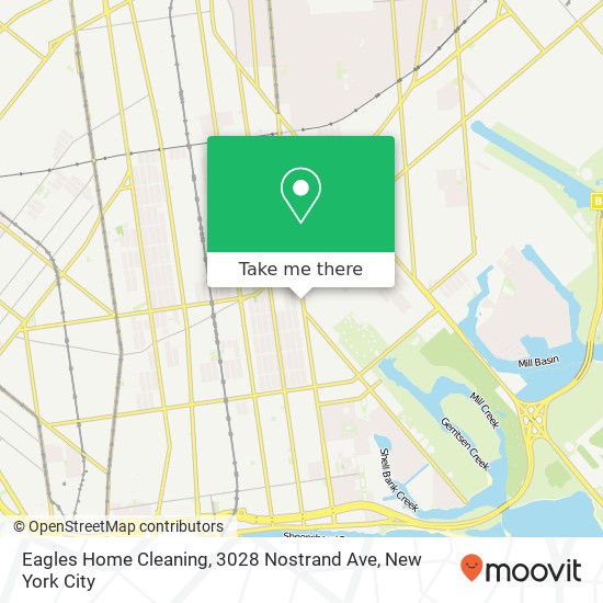 Eagles Home Cleaning, 3028 Nostrand Ave map