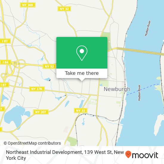 Mapa de Northeast Industrial Development, 139 West St