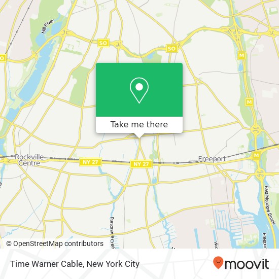 Time Warner Cable map