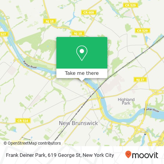 Frank Deiner Park, 619 George St map