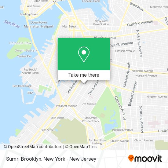 Sumri Brooklyn map