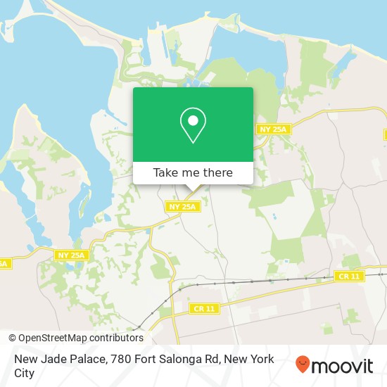 New Jade Palace, 780 Fort Salonga Rd map