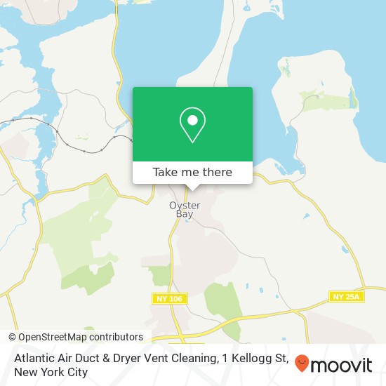 Atlantic Air Duct & Dryer Vent Cleaning, 1 Kellogg St map