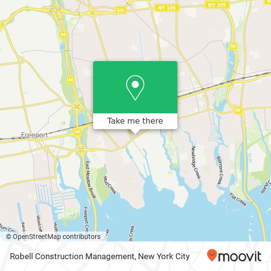 Mapa de Robell Construction Management