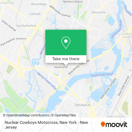 Mapa de Nuclear Cowboys Motocross
