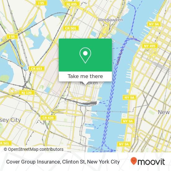 Cover Group Insurance, Clinton St map