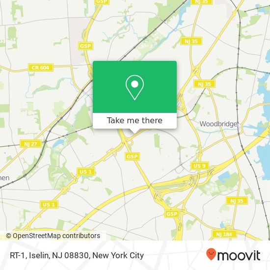 RT-1, Iselin, NJ 08830 map